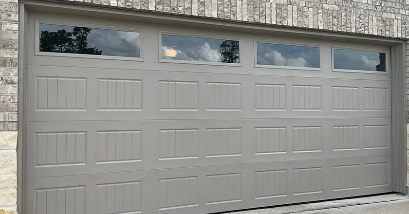 gray garage door