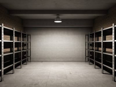 Empty garage