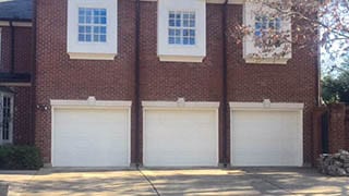 Highland Park Texas Residential Steel Garage Door Repaired Installed The professional single car steel garage doors installed and repaired in Highland Park Texas by Action Garage Doors technicians of Plano Tx