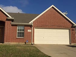 This is a beautiful two car garage door installed and repaired in Grand Prairie Texas by the professionals at Action Garage Doors Plano