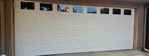 A gorgeous new garage door installation in Houston.